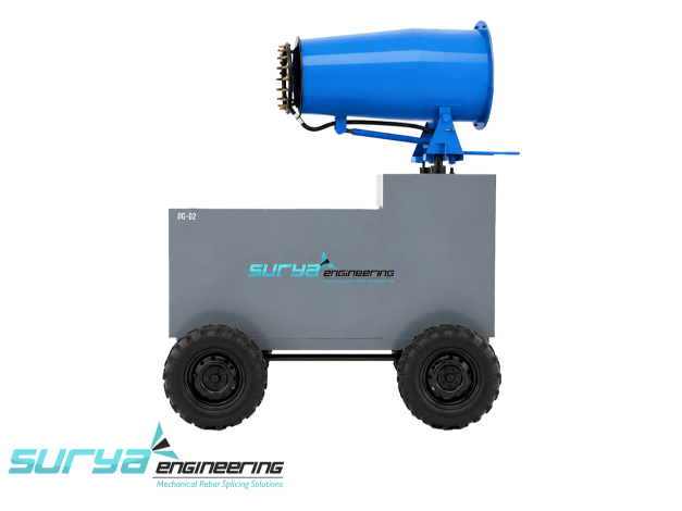 Anti-Smog Gun Machine by Surya Engineering β industrial dust suppression mist cannon
