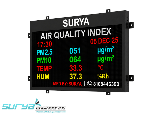AQI Monitoring Machine - view 2