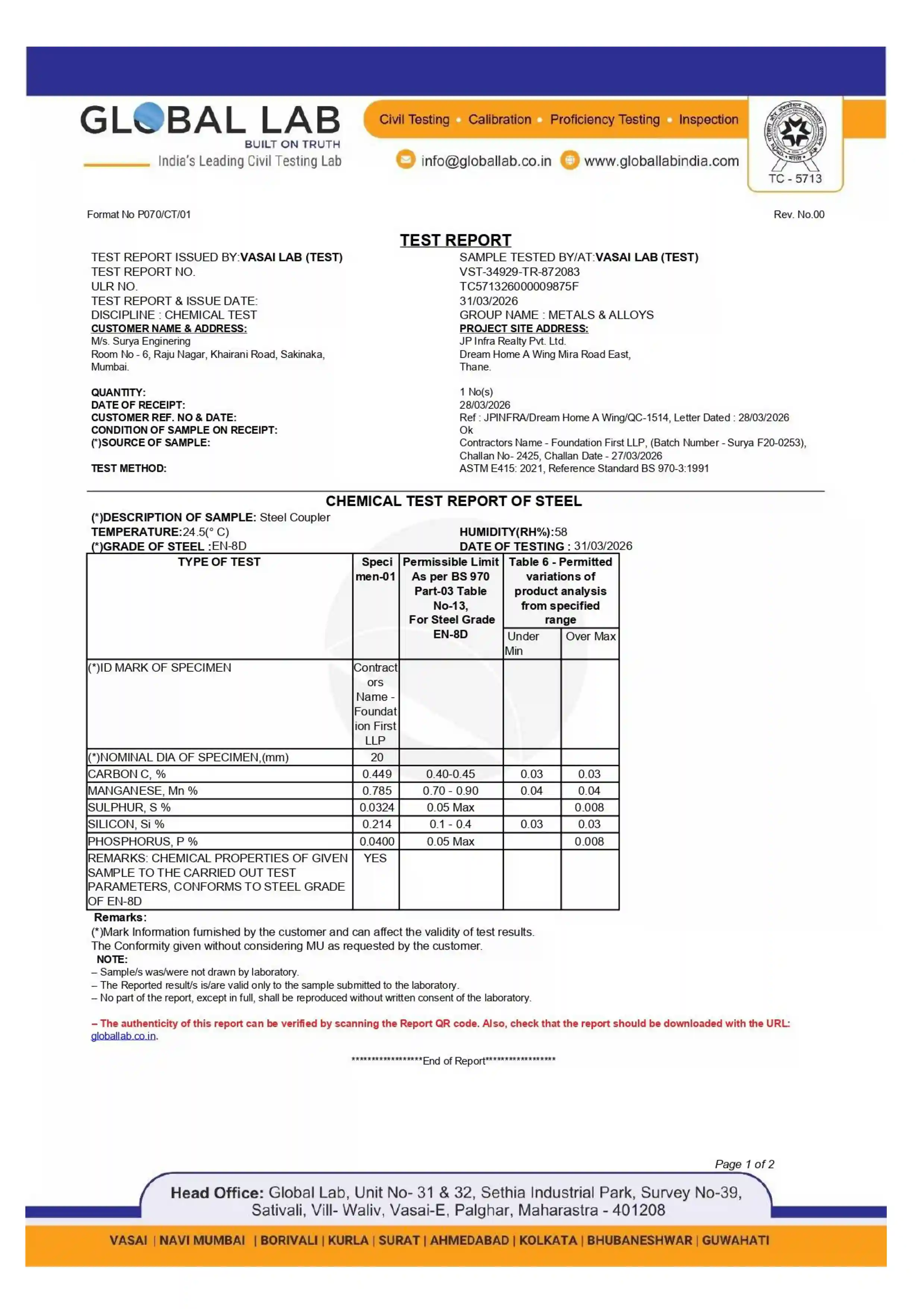 Test Report 3